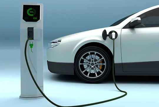 Car charger electrical EV charging station.