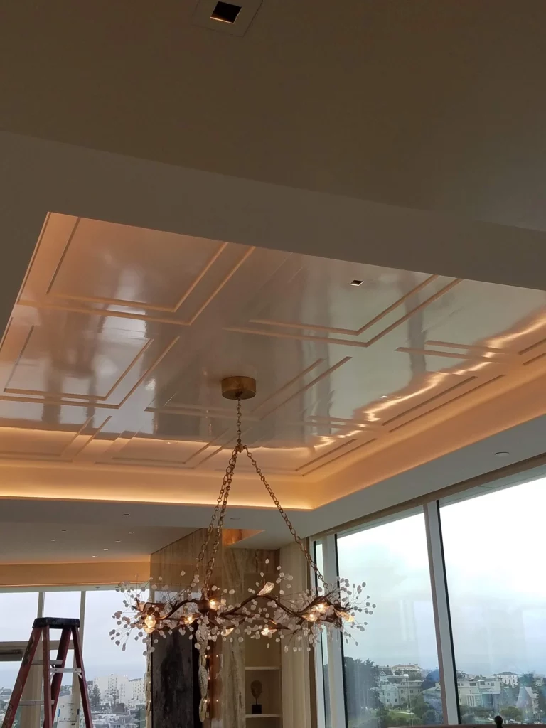 cost-to-rewire-house-1 - Mercy Electric | San Francisco Electrician Cost to rewire a house, showing a chandelier.